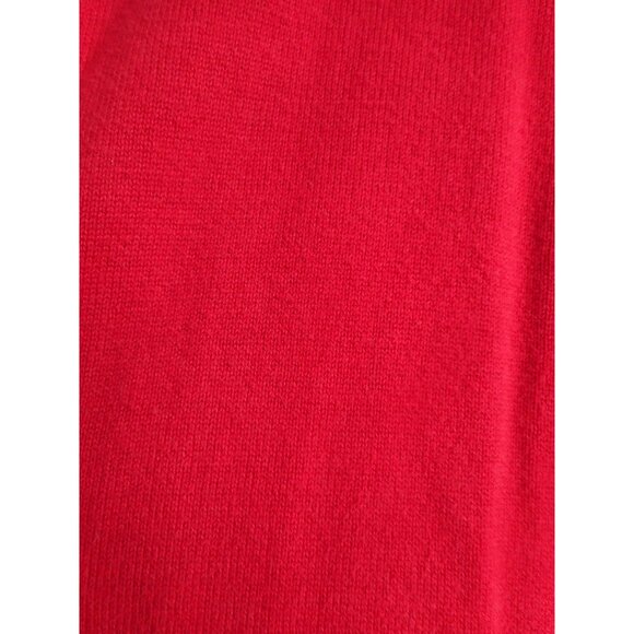 Studio Works Womens Red Button Front Cardigan Knit Long Sleeve Cotton Size 2X - Picture 7 of 7